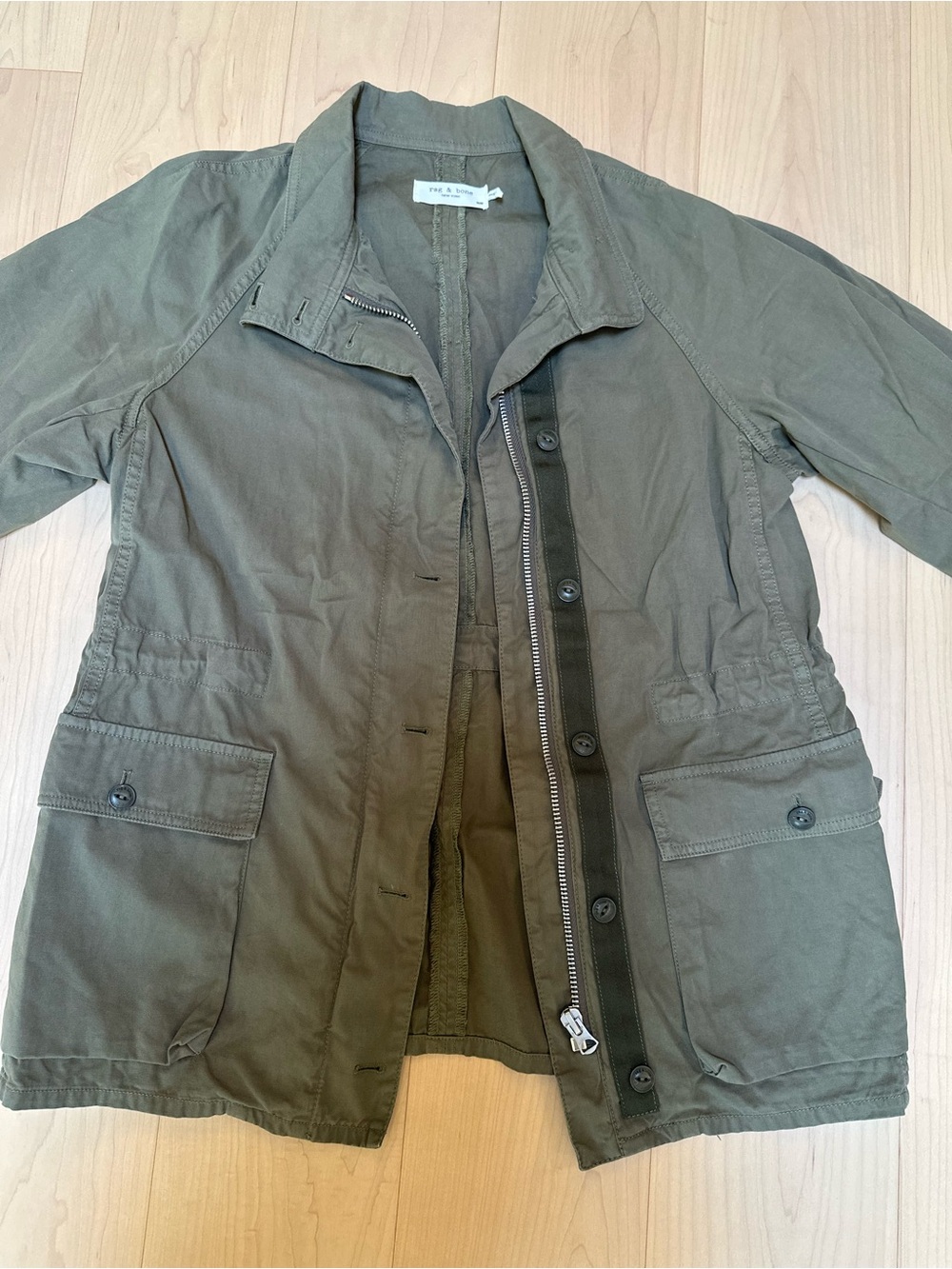 rag & bone Olive Utility Field Jacket